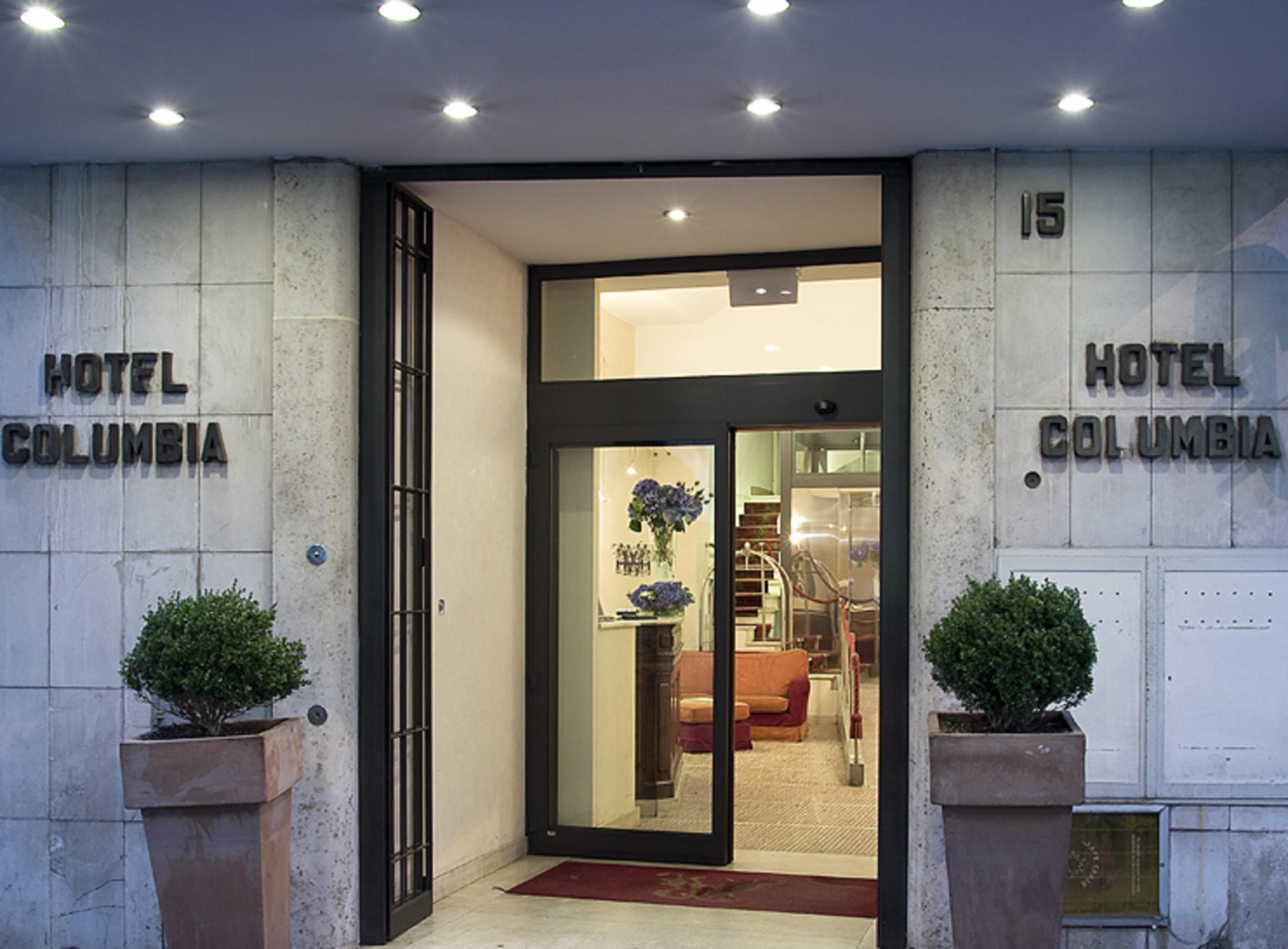 Hotel Columbia Roma Exterior foto